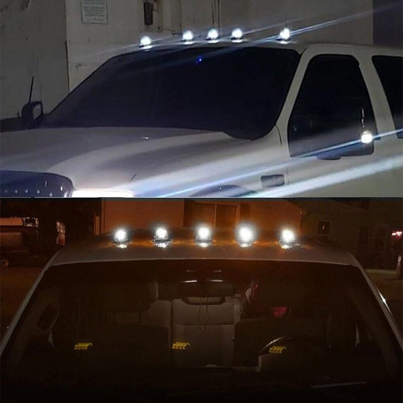 Chaviva 2026 ترقية أضواء كاب شمسية للشاحنات - أضواء LED علامة سقف لاسلكية بدون حفر مع مستشعر اهتزاز | أضواء تخليص مقاومة للماء تعمل بالطاقة الشمسية للشاحنات شبه، بيك أب - Image 3